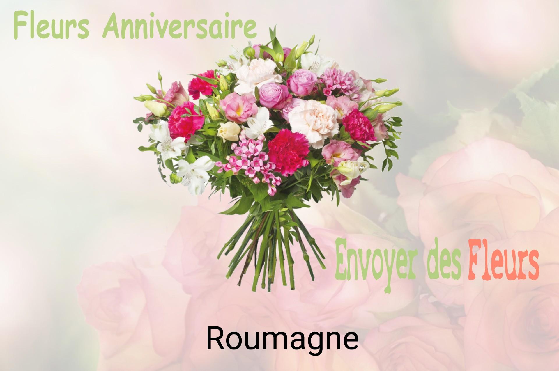 Bouquet de fleurs d’anniversaire livré à Roumagne